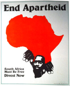 End Apartheid, south Africa 1985