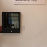 motion sensor interactive mirror with text : 